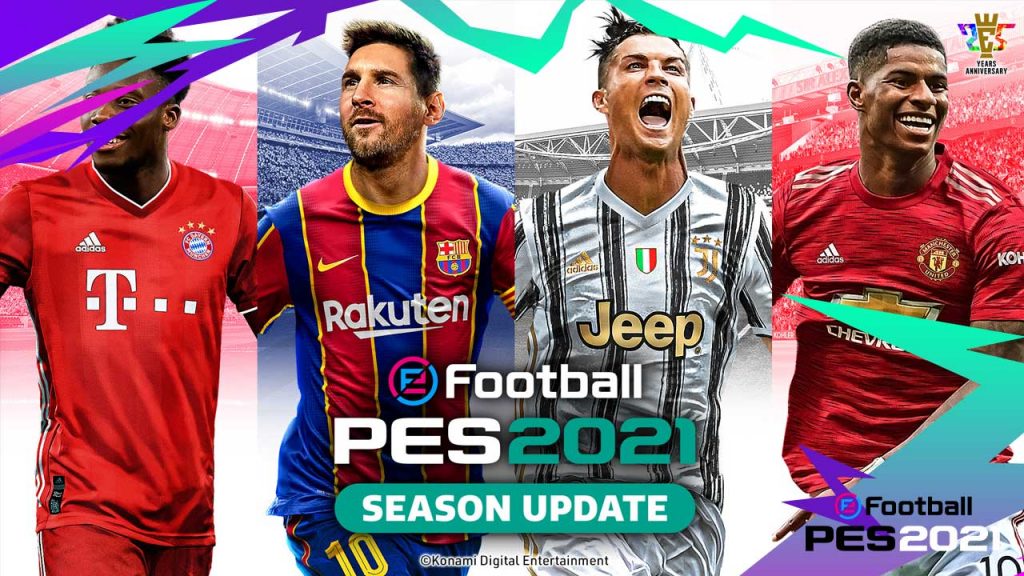 حضور راشفورد بر روی کاور بازی PES 2021